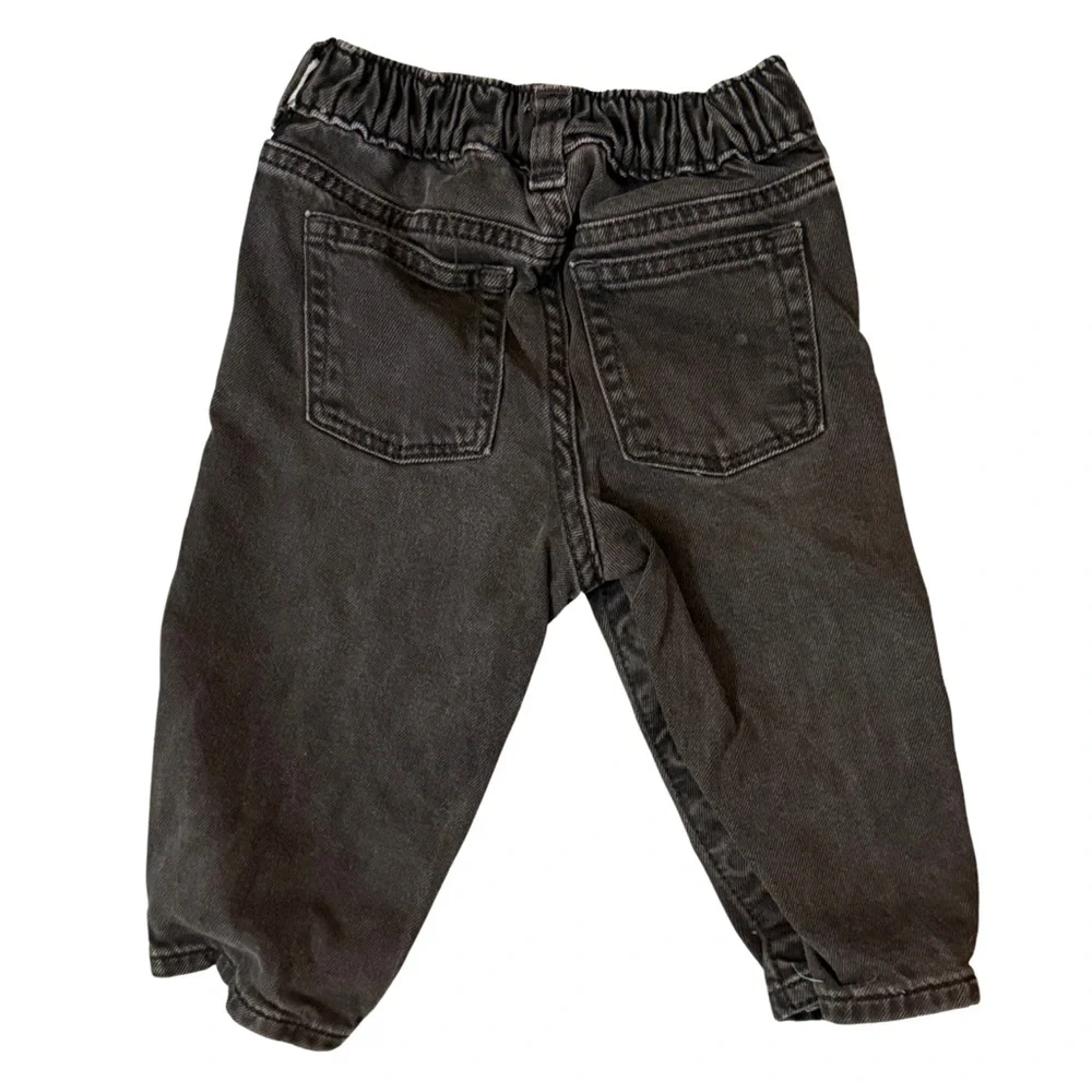 Gap Halloween L/S‎ Tee🎃 👻 -and Black Gap Jeans Size 12/18 Months